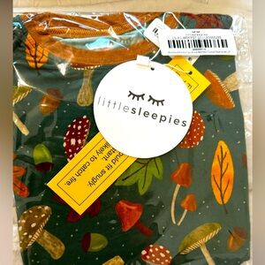 Little sleepies 2 piece 2t woodland forest